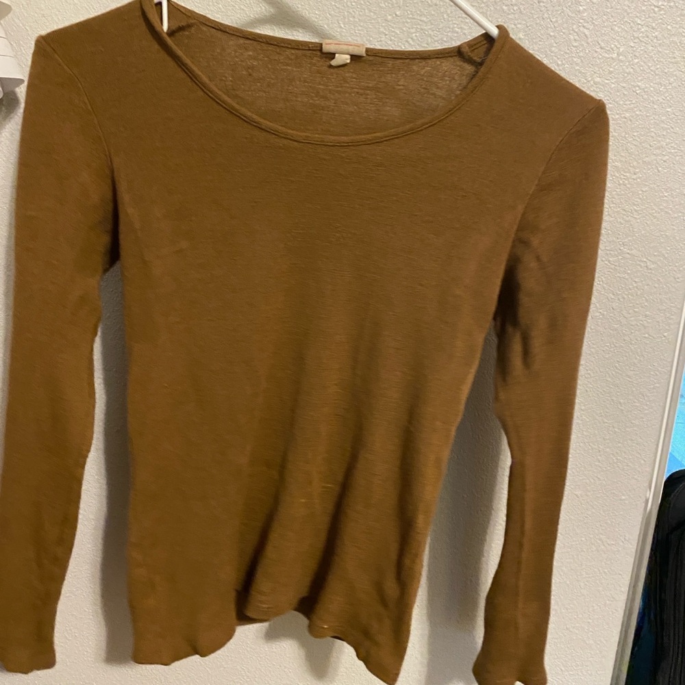 womens Siskin wool silk blend top
